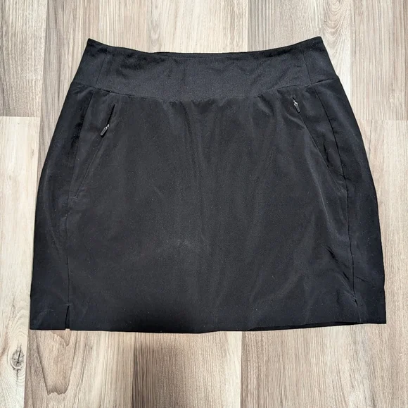 Athleta, Size 4 Soho Skort, UPF 50+, Black, Casual, Golf, Tennis - Picture 1 of 3